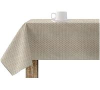 BELUM | Mantel XL 200x140 cm Antimanchas 100% algodón resinado, Mantel NO Hule, Mantel Tacto algodón, Mantel Impermeable, Mantel Antimanchas Repelente líquidos
