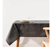 BELUM | Mantel XL 200x180 cm resinado 100% algodón orgánico; Mantel resinado NO Hule; Mantel Grande para Mesa Rectangular; Mantel sin rigidez; Mantel Impermeable