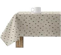 BELUM | Mantel XL 250x140 cm Antimanchas 100% Algodón Resinado, No Hule, Tacto Algodón, Impermeable, Repelente Líquidos