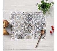 BELUM | Pack de 2 Unidades Mantel Individual 45x35 | Pack de 2 Salvamanteles Individual | Mantel 100% algodón resinado Antimanchas, 300 grs. | Mantel Antimanchas