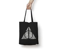 BELUM | Tote bag 100% algodón Harry Potter (DEATHLY HALLOWS)