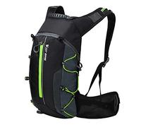 belupai - Mochila impermeable, ideal para ciclismo, escalada y montañismo, transpirable, 10 l, ultraligera, perfecta para hidratación, 191008XA04-3-1030-1538301101, verde
