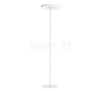 Belux Disk lámpara de pie LED con Sensor de luz diurna, blanco - 3.000 K
