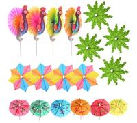 Belvanr Cocktail Sombrillas 150 Piezas Sombrillas de Cóctel Paraguas de Cóctel para Bebidas Cócteles Decoraciones Papel Paraguas de Cóctel Palillos para Cócteles,Varillas de Papel para Paraguas
