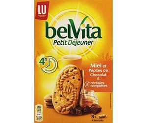Belvita Lu Galletas De Chispas De Chocolate Y Miel 5 Granos Enteros 435 G