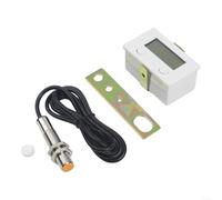 Bem-5c Contador electrónico 0-99999 Interruptor de proximidad de inducción de perforación, pantalla LCD de 5 dígitos con memoria de apagado, para acciones de rotación de maquinaria general