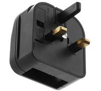 BeMatik - Adaptador Enchufe Europa a Reino Unido Tipo Clavija Bipolar Hembra a Clavija BS1363 Macho Fijo