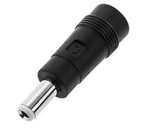 BeMatik - Adaptador Jack de Alimentación Universal 2.1 x 5.5 mm a 2.5 x 5.5 mm