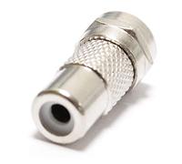 BeMatik - Adaptador RCA-Hembra a F-Macho