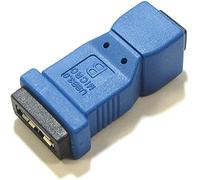 BeMatik - Adaptador USB 3.0 a USB 2.0 (MicroUSB AB Hembra a MiniUSB A Hembra)