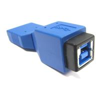 BeMatik - Adaptador USB 3.0 (B Hembra a MicroUSB AB Hembra)