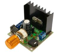 BeMatik - Amplificador de audio TDA7297, de 15W+15W, 12V, con potenciómetro. Modelo DW-0427 (AJ095)