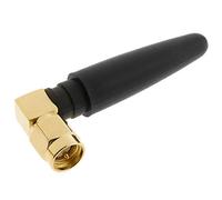 BeMatik - Antena omnidireccional SMA Macho de 2.4 GHz a 2.5 dBi (AM050)