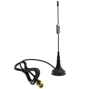 BeMatik - Antena omnidireccional SMA Macho de 470 MHz a 3 dBi 150mm con Cable 1m (AM039)
