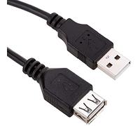 BeMatik - Cable alargador USB 2.0 de 5 m tipo A Macho a Hembra