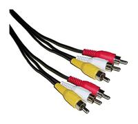 BeMatik - Cable Audio+Video Stereo 2m (3xRCA-M/M)