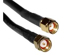 BeMatik - Cable coaxial HDF200 SMA-Macho a rSMA-Macho 1m