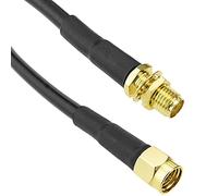 BeMatik - Cable coaxial HDF200 SMA-macho a SMA-hembra 2m