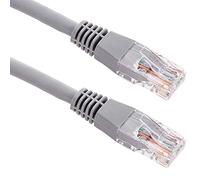 BeMatik - Cable de red ethernet RJ45 LSHF UTP categoría 6 gris 3 metros