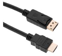 BeMatik - Cable DisplayPort Macho a HDMI Macho 1m