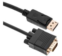 BeMatik - Cable DisplayPort Macho a VGA Macho de 2 m