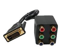 BeMatik - Cable Duplicador Pasivo (1 DVI a 2 3xRCA-H)