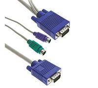 BeMatik - Cable KVM Switch Uniclass Prima para PS2 de 3 metros