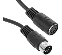 BeMatik - Cable Midi de 5 Pines Macho a Hembra 3 Metros