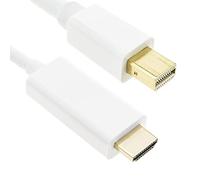 BeMatik - Cable Mini DisplayPort Macho a HDMI Macho de 1 m