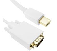 BeMatik - Cable Mini DisplayPort Macho a VGA Macho de 1,8 m
