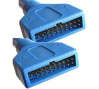 BeMatik - Cable USB 3.0 de BH20 Macho a BH20 Macho de 50cm