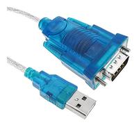 BeMatik - Cable USB a RS232 de 1 Puerto DB9 Macho de 1,5m