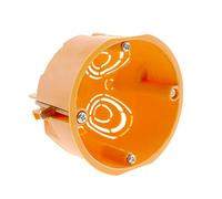 BeMatik - Caja de empotrar Redonda 67mm para Paredes Huecas