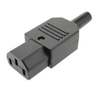 BeMatik - Clavija IEC-60320 C13. Enchufe Hembra Recto