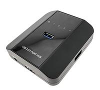 BeMatik - Concentrador SuperSpeed USB 3.0 de 4 puertos A hembra