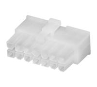 BeMatik - Conector Alimentación MOLEX 0039012140 2x07-Pin (Carcasa Macho)