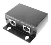 BeMatik - Extensor teclado y ratón UTP Cat.5 USB PS2 emisor y receptor KM02