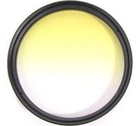 BeMatik - Filtro de fotografía Color Gradual Amarillo para Objetivo de 62 mm