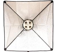 BeMatik - Foco de luz Continua con softbox 60x60cm 4xE27