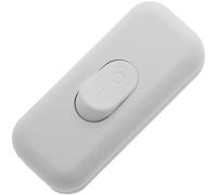 BeMatik - Interruptor pasante aéreo Bipolar para lámpara 2A 250V Blanco