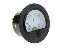 BeMatik - Medidor eléctrico analógico de Panel Redondo 70mm 50A amperímetro