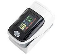 BeMatik - Oxímetro de Dedo para la medición de saturación de oxígeno y Ritmo cardíaco con Pantalla OLED