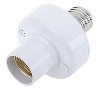 BeMatik - Portalámparas Inteligente WiFi E27 Compatible con Google Home, Alexa y IFTTT