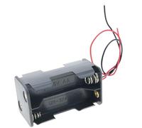 BeMatik - Portapilas para 4 Pilas LR6 AA 1.5V