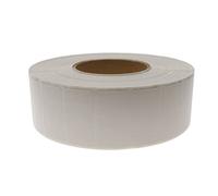 BeMatik - Rollo Bobina de 4500 Etiquetas Adhesivas para Impresora Transferencia térmica 50.8x25.4mm