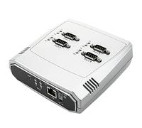 BeMatik - Servidor Serie 4 x RS232 a ethernet TCP IP UDP RJ45 10/100 Mbps NCOM-411