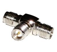 BeMatik - T-Conector rSMA (1 x rSMA-Hembra / 2 x rSMA-Hembra)