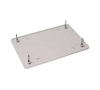 BeMatik - Tapa de Caja de Registro Rectangular para Caja de 160x100mm.