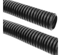 BeMatik - Tubo Corrugado Interior M-25 25 m Negro