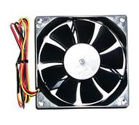 BeMatik - Ventilador de chasis 80x80x20 mm de 12 VDC para caja de ordenador con rodamiento de bolas